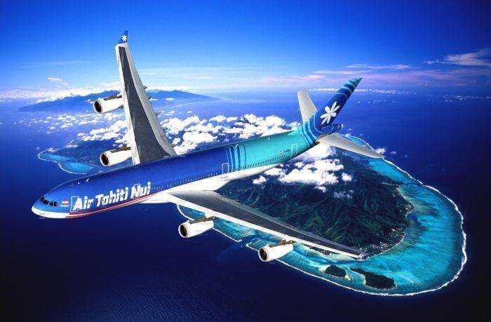 Air Tahiti Nui 787 Completes It's First Commercial Flight To Auckland