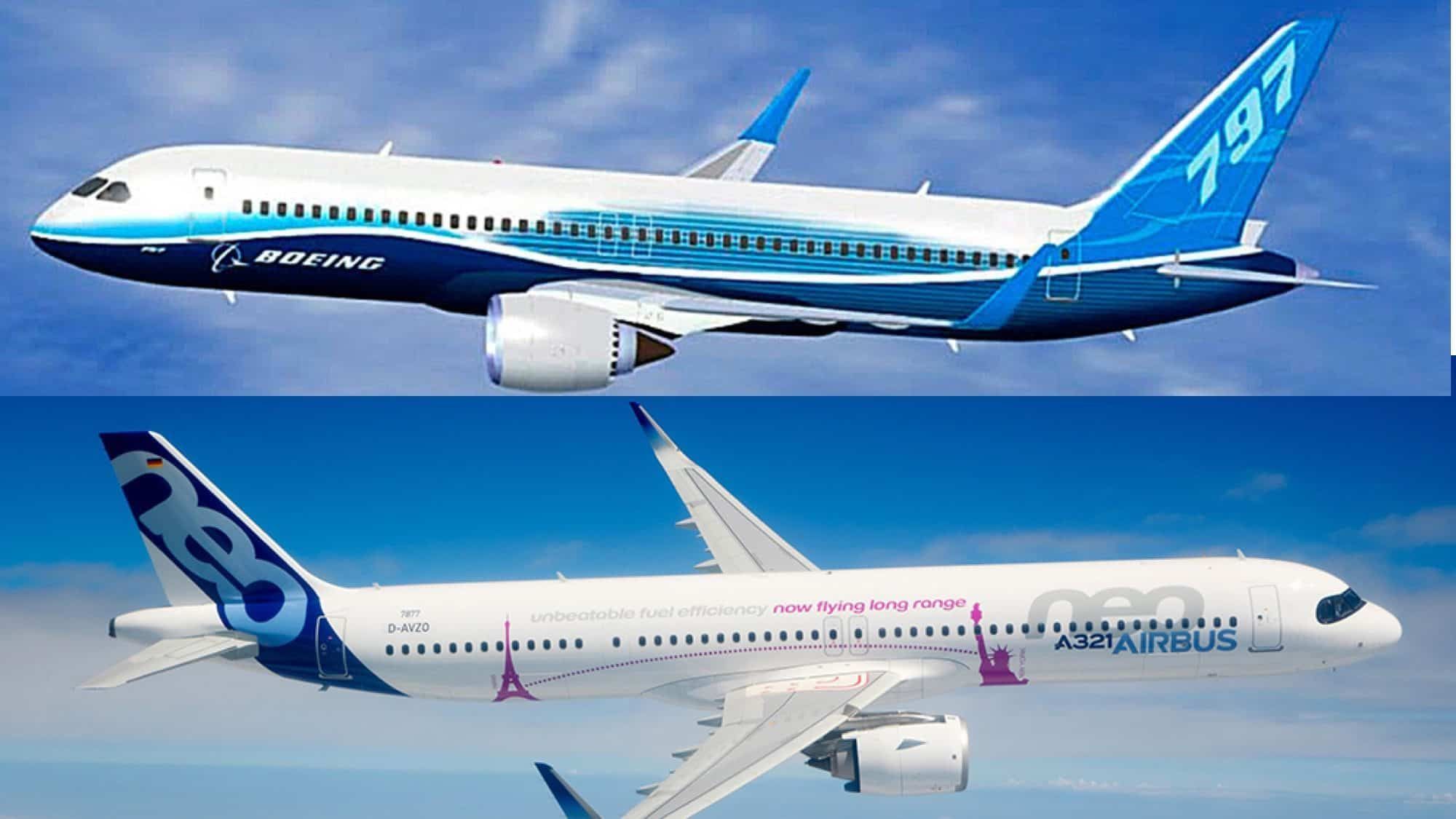 Boeing 797 Vs Airbus A321XLR