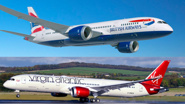 Virgin Atlantic and British Airways (IAG) In Rumoured Bidding War For Flybe
