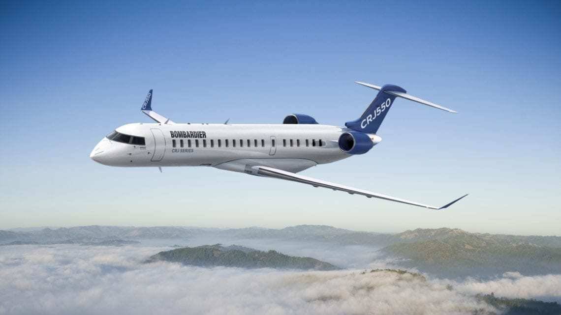 Bombardier Launches A New 50 Seat Passenger Plane - United Is The Launch Customer