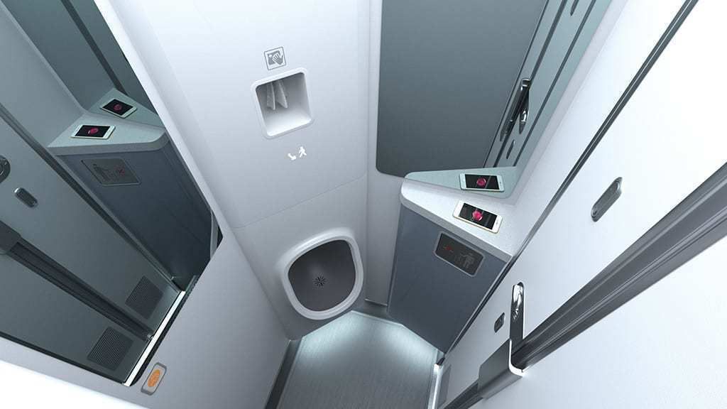Shrinking Plane Toilet: Urinals Are Next To Squeeze In Even More Seats On Planes