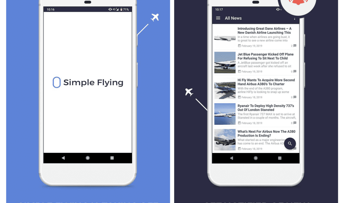 Simple Flying Has Launched An Android App