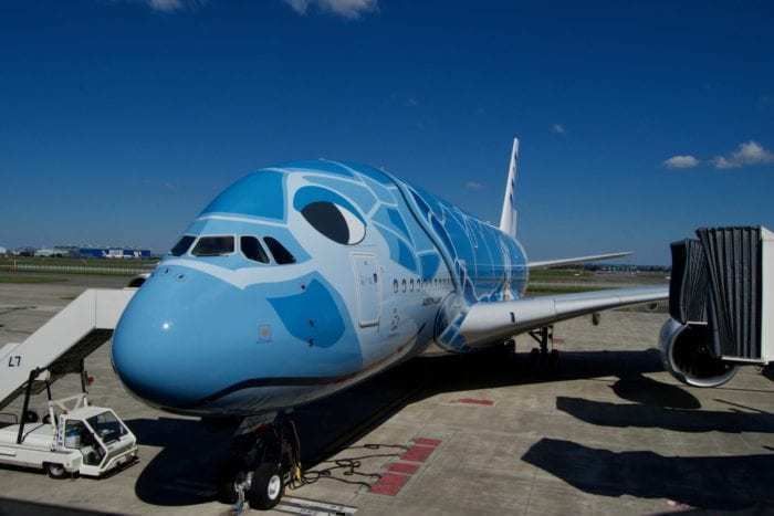 ANA's First A380 Delivered In Toulouse