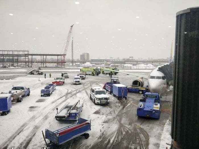 2 Southwest Airlines Aircraft Wings Collide At Newark Airport