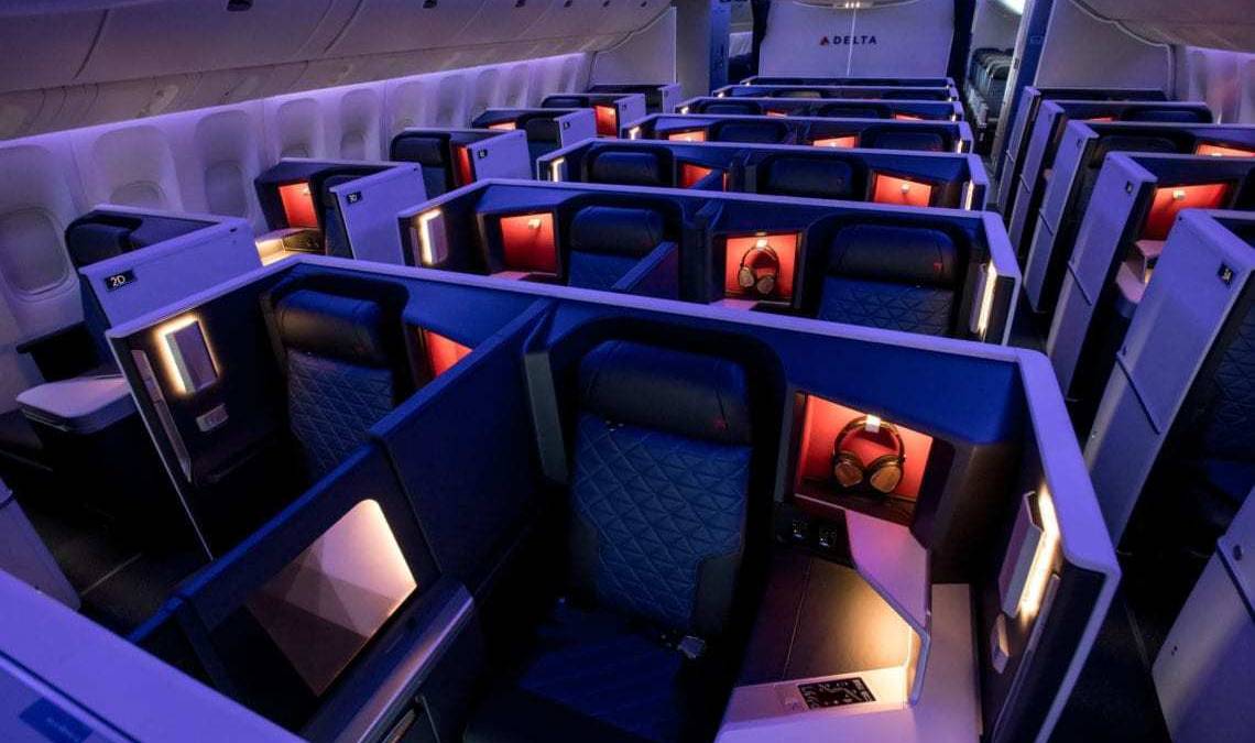 Delta Introduces New Boeing 767 Business Class
