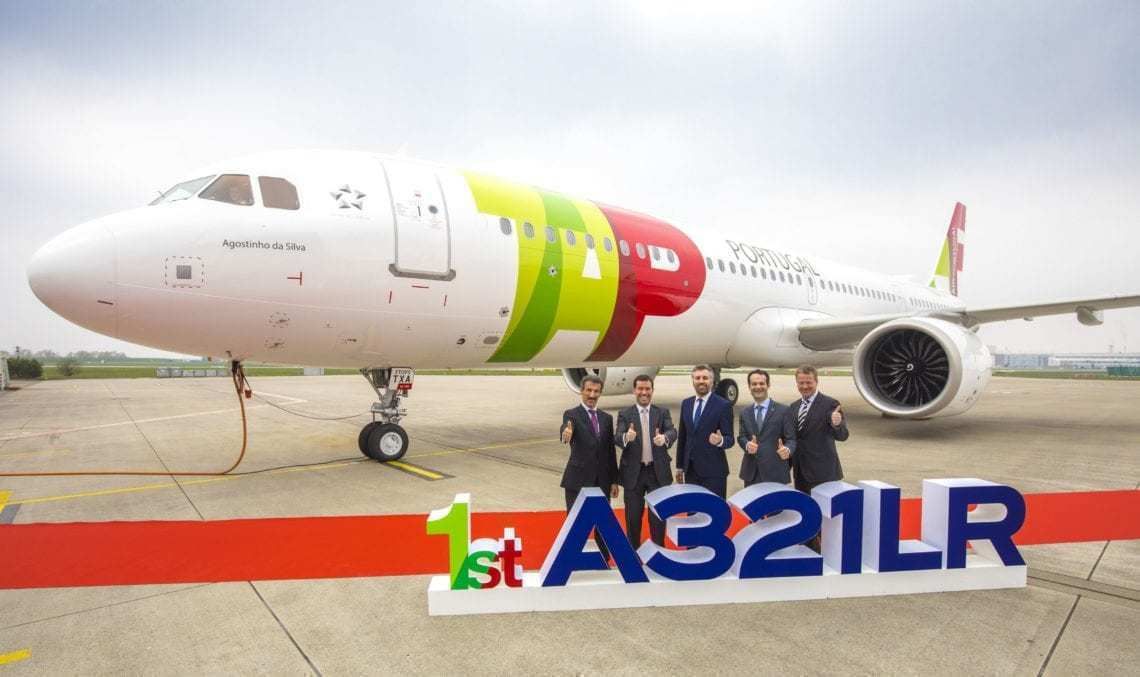 TAP Air Portugal Receives First Airbus A321LR