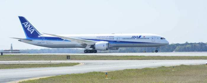 ANA Takes Delivery Of First Boeing 787-10 Dreamliner