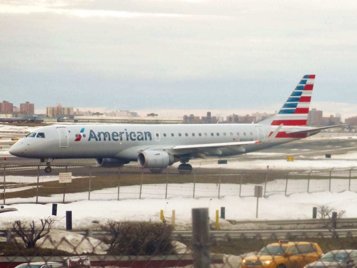 American Airlines E190 Makes Emergency Landing After Birdstrike