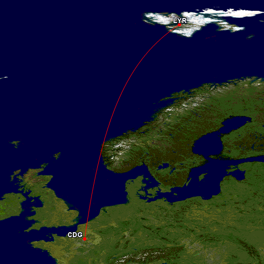 World's Most Unique Route? TUI To Launch Flights From Paris To Svalbard