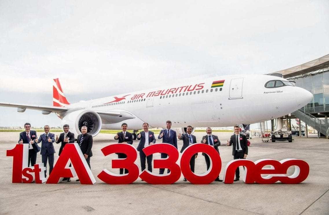 Air Mauritius Receives Brand New Airbus A330-900neo