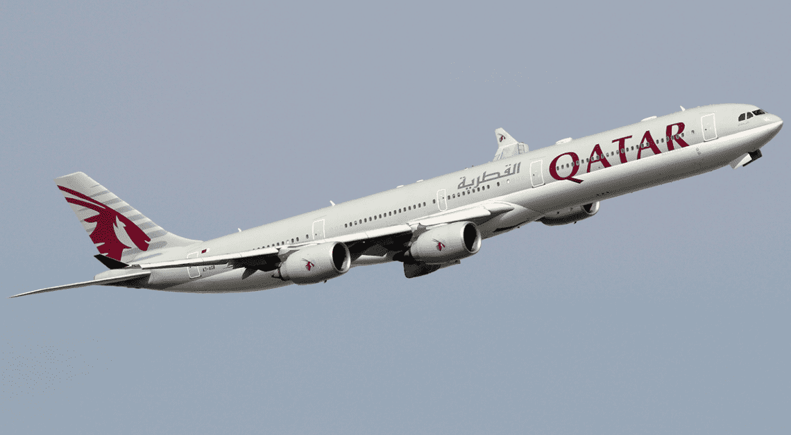 航空機・ヘリコプター Qatar Airways Airbus A340-600 1:400 Qatar Airways Retires Last Airbus A340