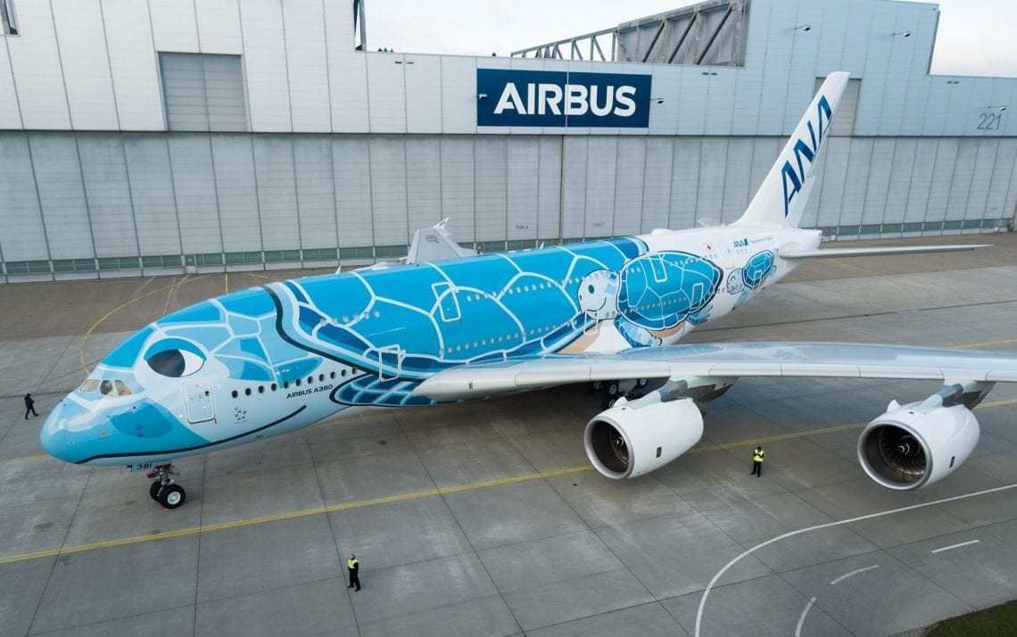 How Are Commercial Aircraft Painted?