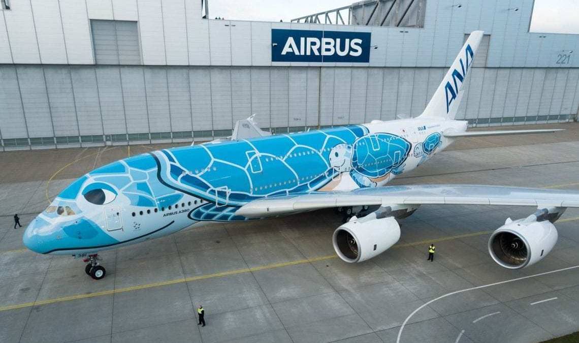 How Are Commercial Aircraft Painted?