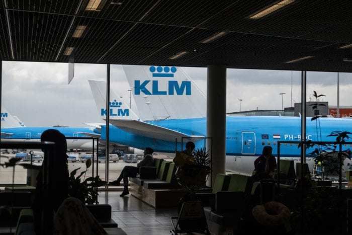Schiphol KLM Planes