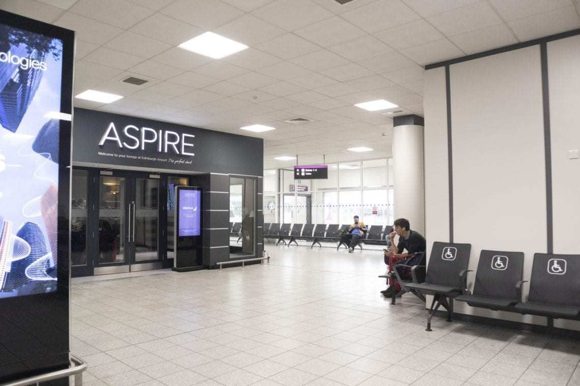 Edinburgh Airport: Aspire Lounge Review