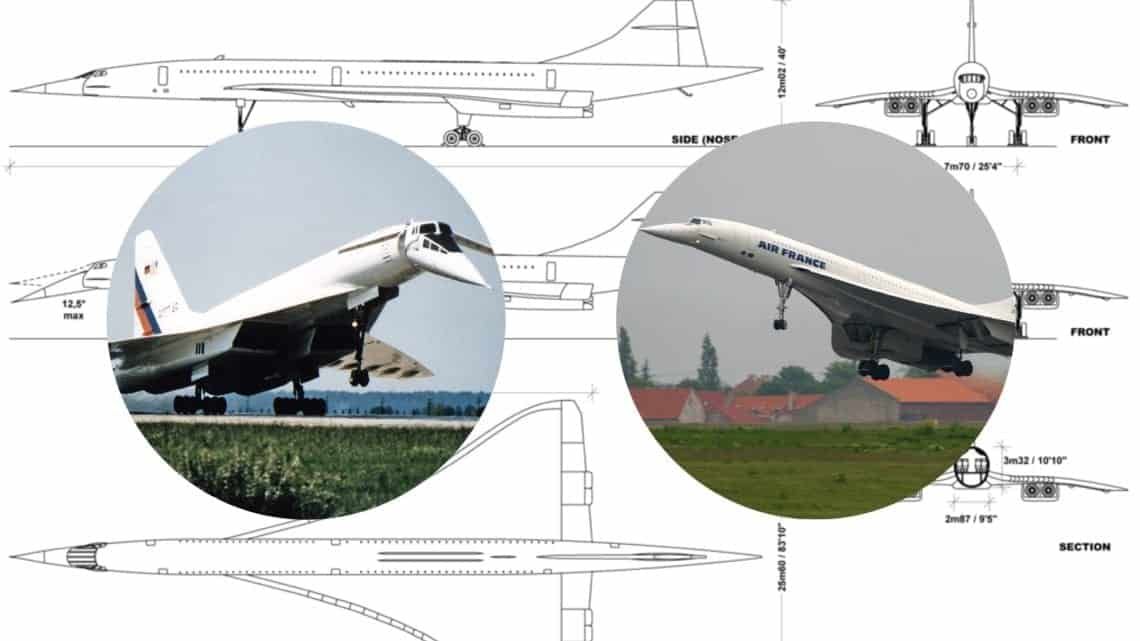 Concorde vs The Tupolev Tu-144 - Which Plane Is Better?