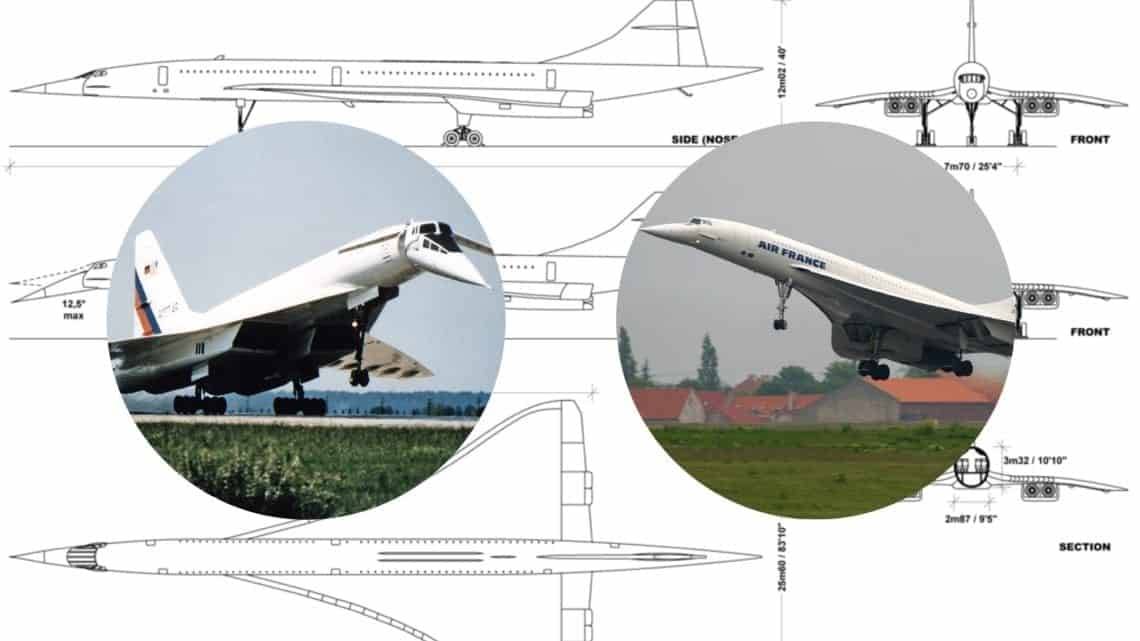 Concorde vs The Tupolev Tu-144 - Which Plane Is Better?