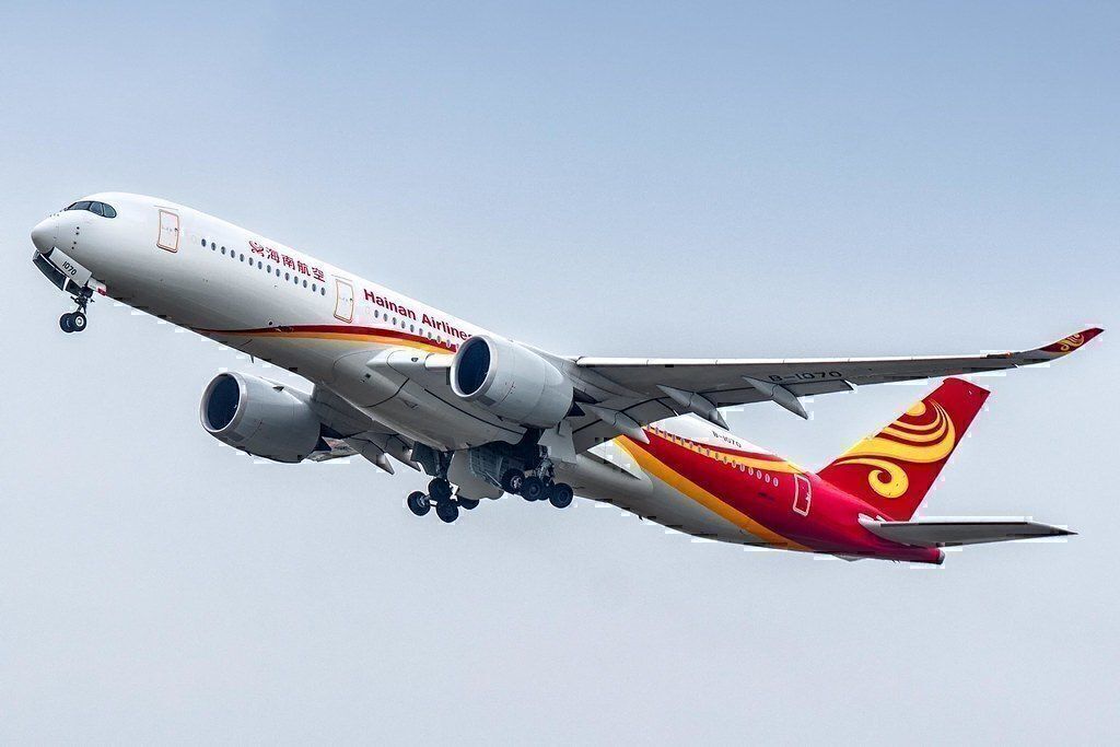 パンダモデル●新 Haian AIR LINE／ Airbus A350 ✈✈成田空港 超派手な🐼パンダジェット四川航空 Sichuan Airlines