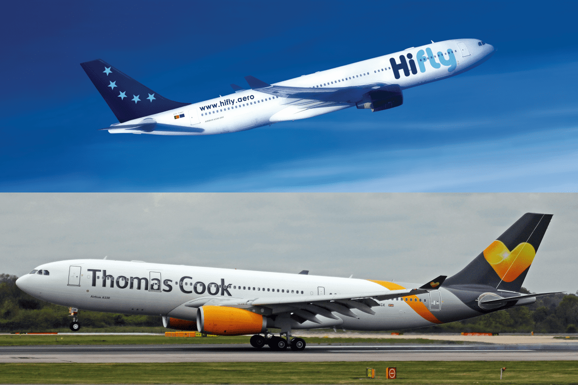 Charter Airline Hi Fly Makes Bid To Buy Thomas Cook