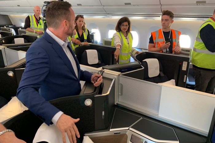 British Airways Club Suite Airbus A350