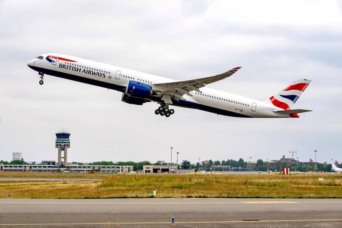 British Airways Announces Inaugural Airbus A350 Flight