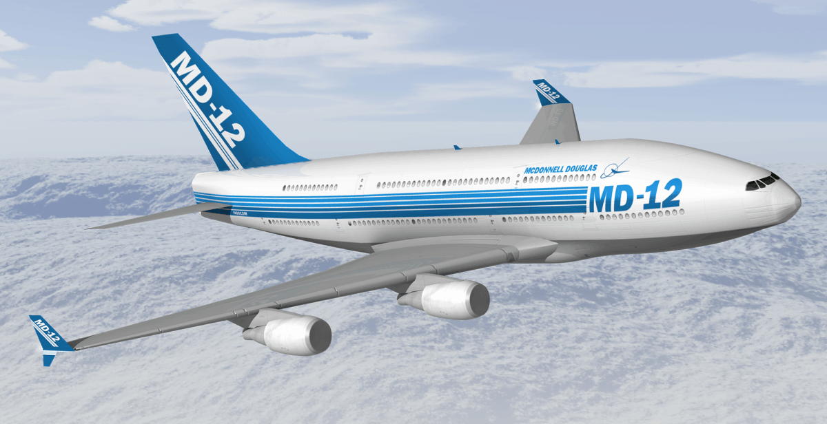 The MD-12 - The A380 Alternative That Never Got Built