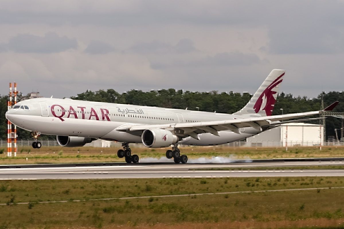 Qatar Airways Cuts Airbus A330 Engine After Flames Spotted