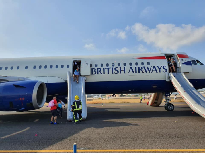 Breaking Emergency Evacuation On British Airways Flight After Smoke