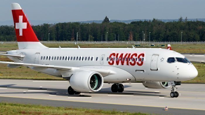 Engine Troubles Force Swiss Airbus A220 To Return To Geneva