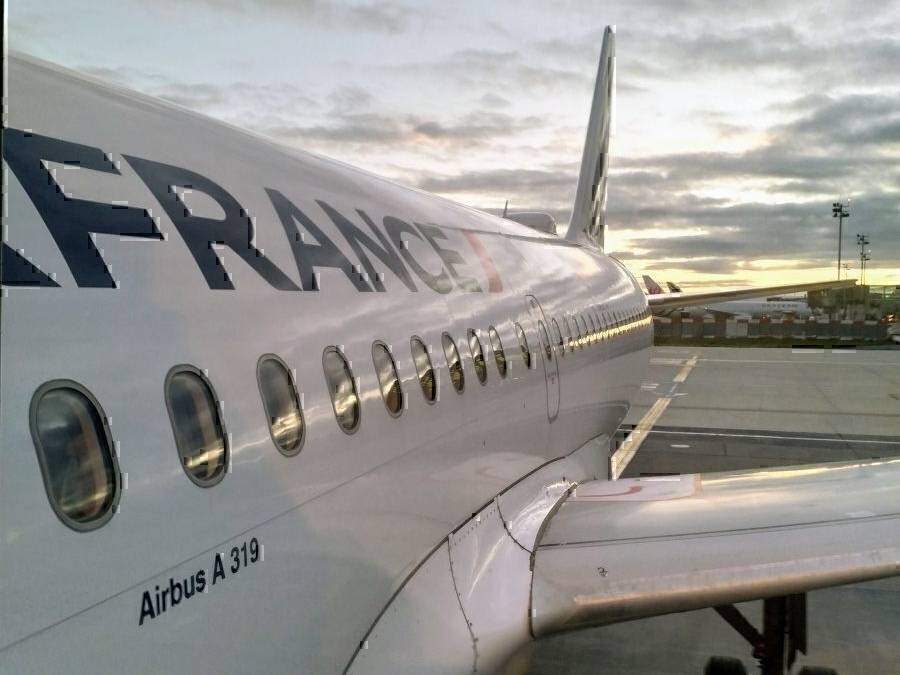 Trip Review: Air France Airbus A319 Economy - Paris to Rabat