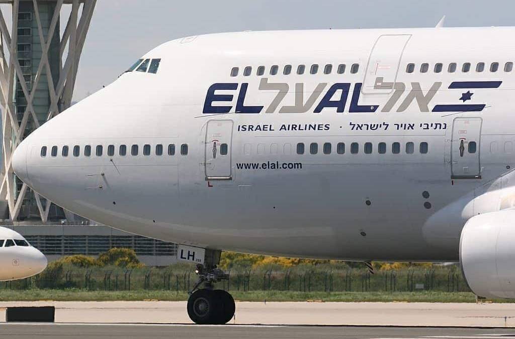 Final El Al Boeing 747 Flight To “Paint” An Aircraft In The Sky