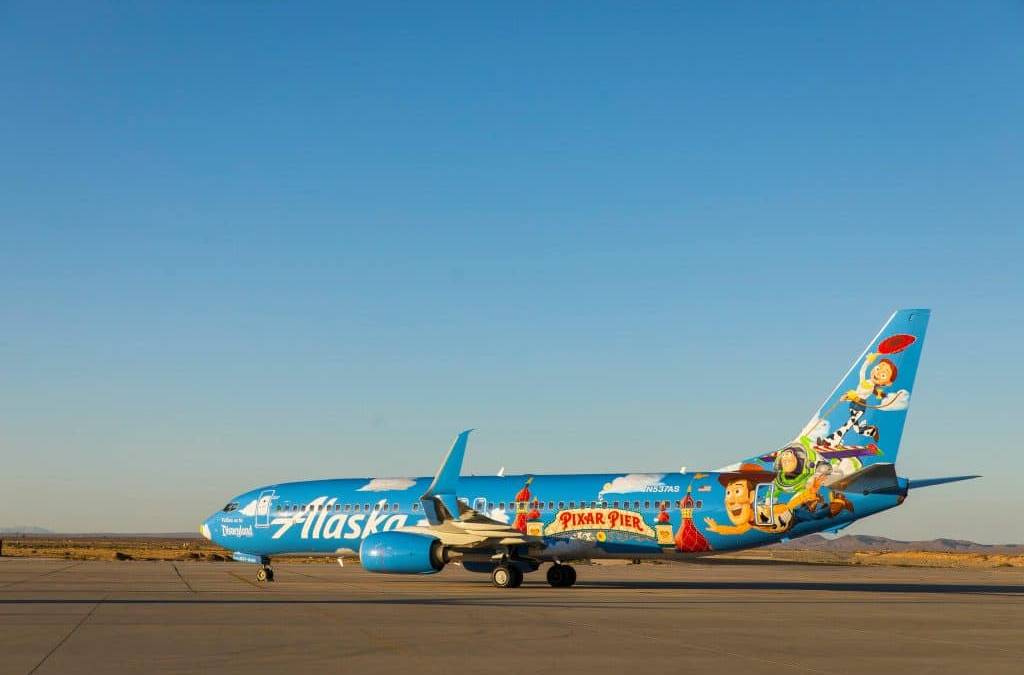 How An Alaska Boeing 737 Was Given A Toy Story Makeover