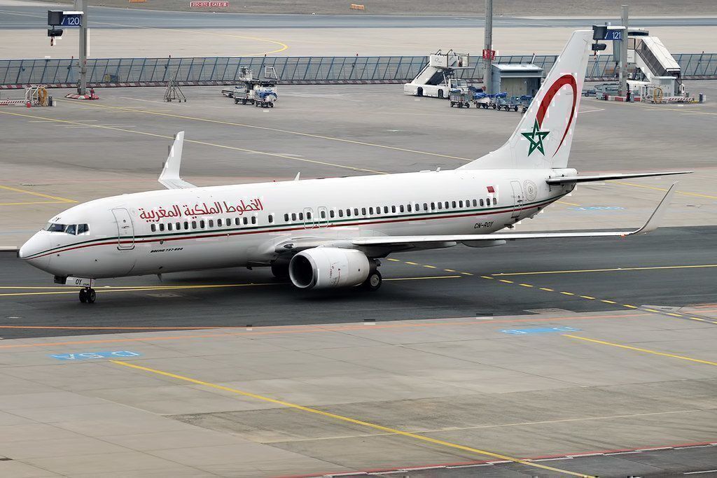 Cargo Door Opens On Royal Air Maroc Boeing 737 During Landing
