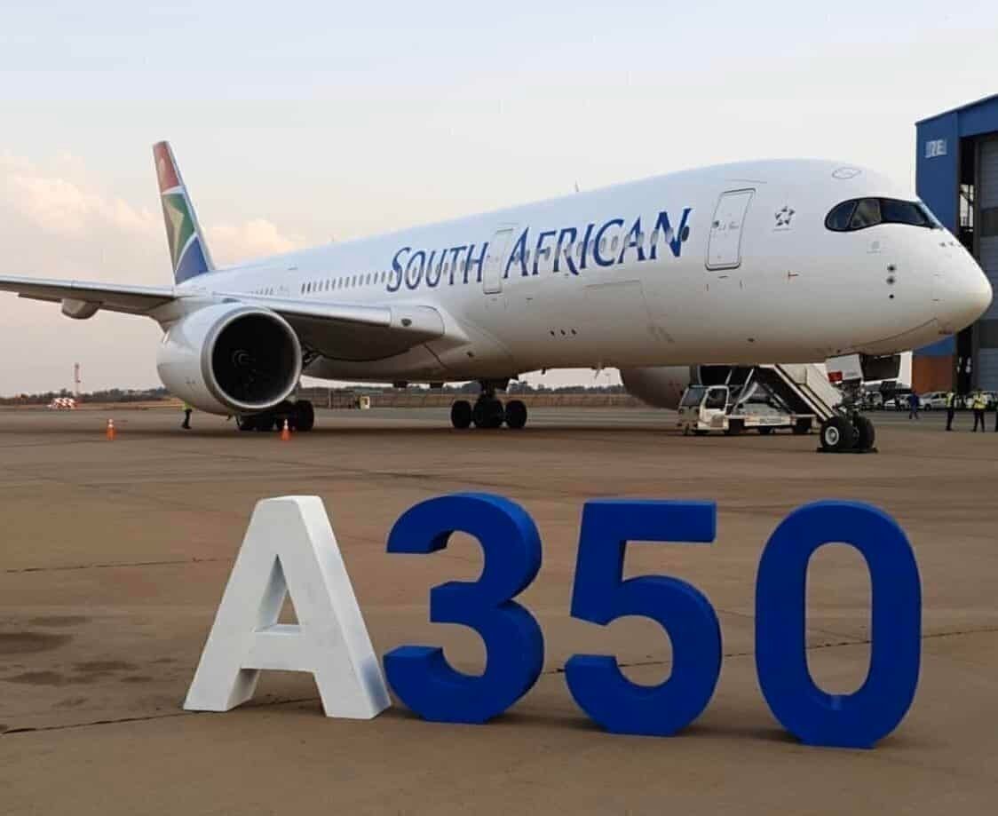 South African Airways A350 Flights Are Now In Full Swing