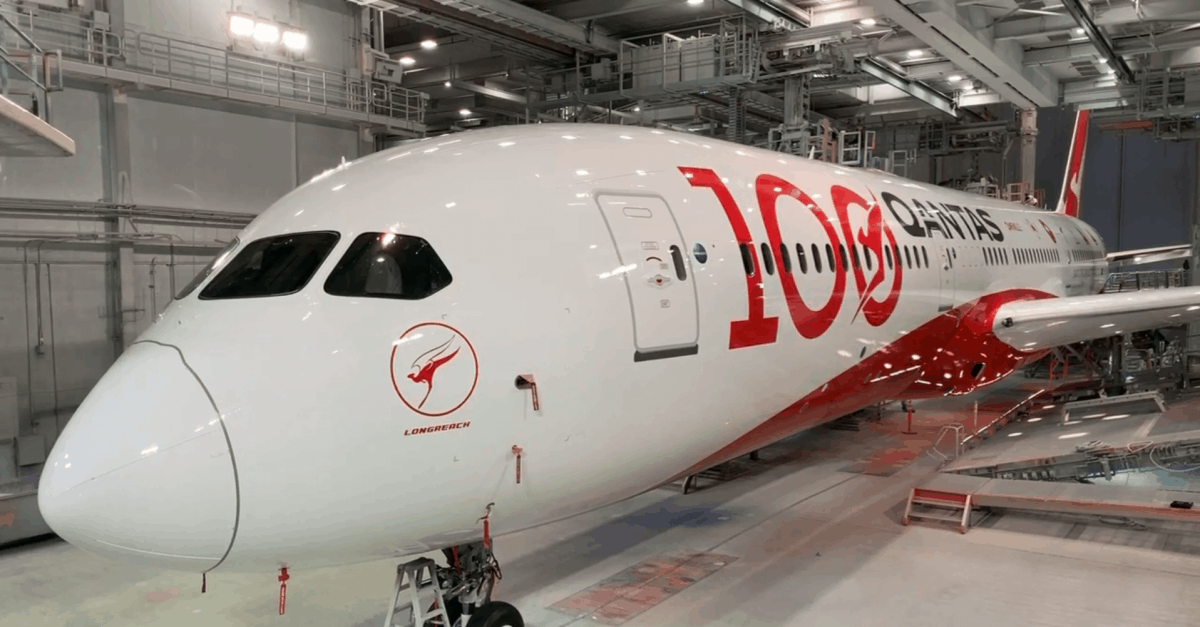 WOW, Take A Look At Qantas' Stunning New Boeing 787 Special Livery