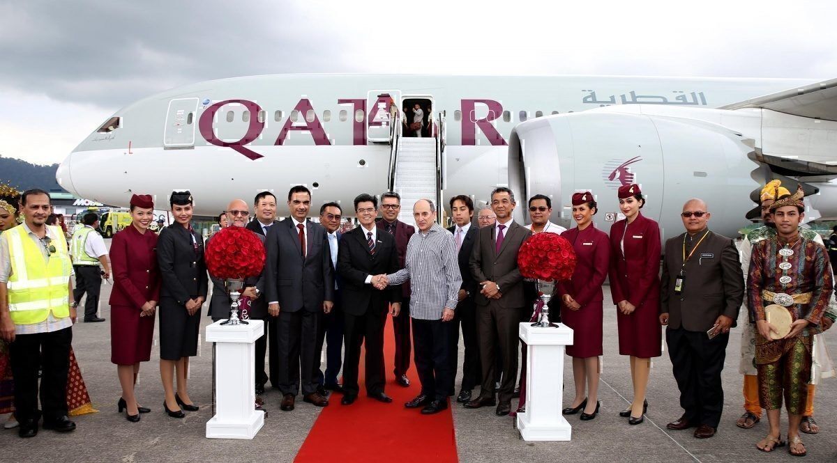 Qatar Airways Operates Maiden Flight To Langkawi, Malaysia