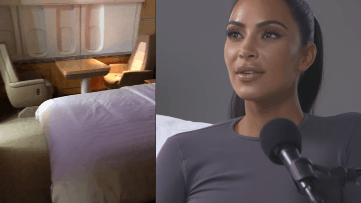 How The Kardashians Fly: Luxury 747 Private Jets With Full Beds!
