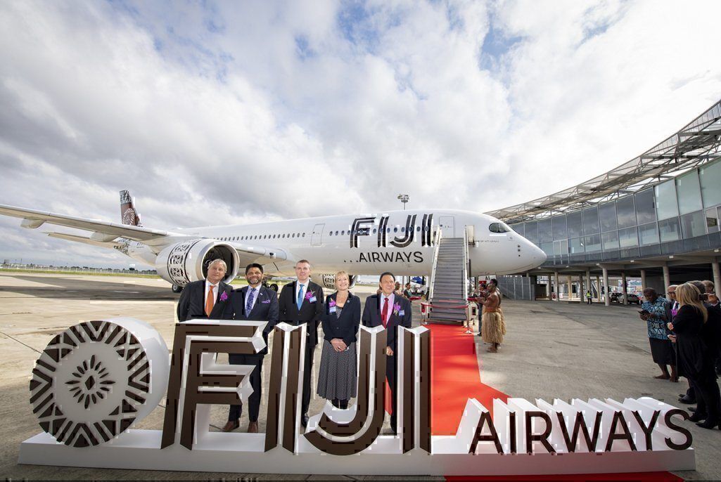 Fiji Airways Takes Delivery Of Stunning New Airbus A350