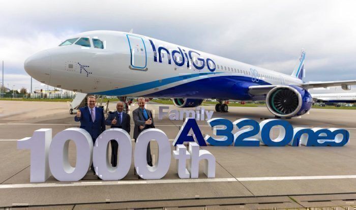 Airbus delivery of 1000th A320neo