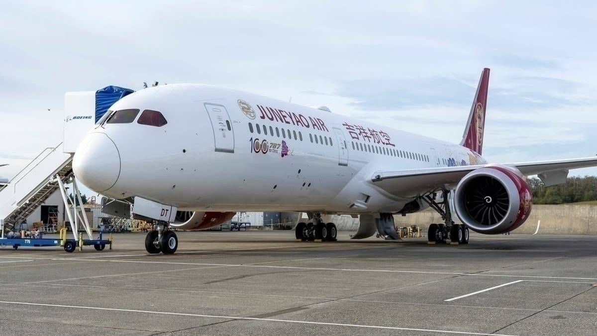 Boeing Delivers China’s 100th Boeing 787 Aircraft