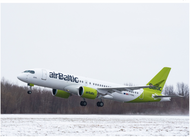 Airbus Celebrates As The 100th A220 Is Completed