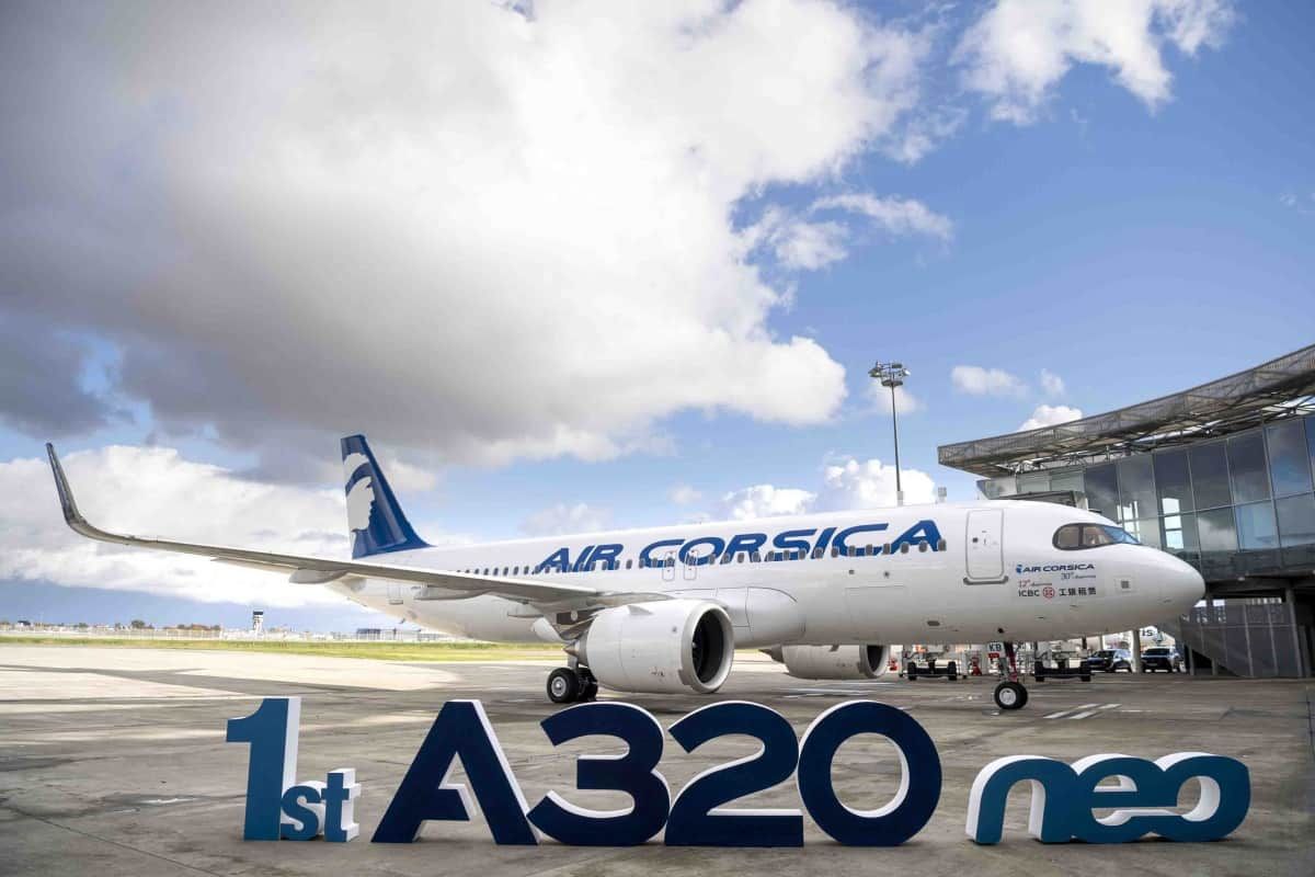 Air Corsica Receives Its First Airbus A320neo