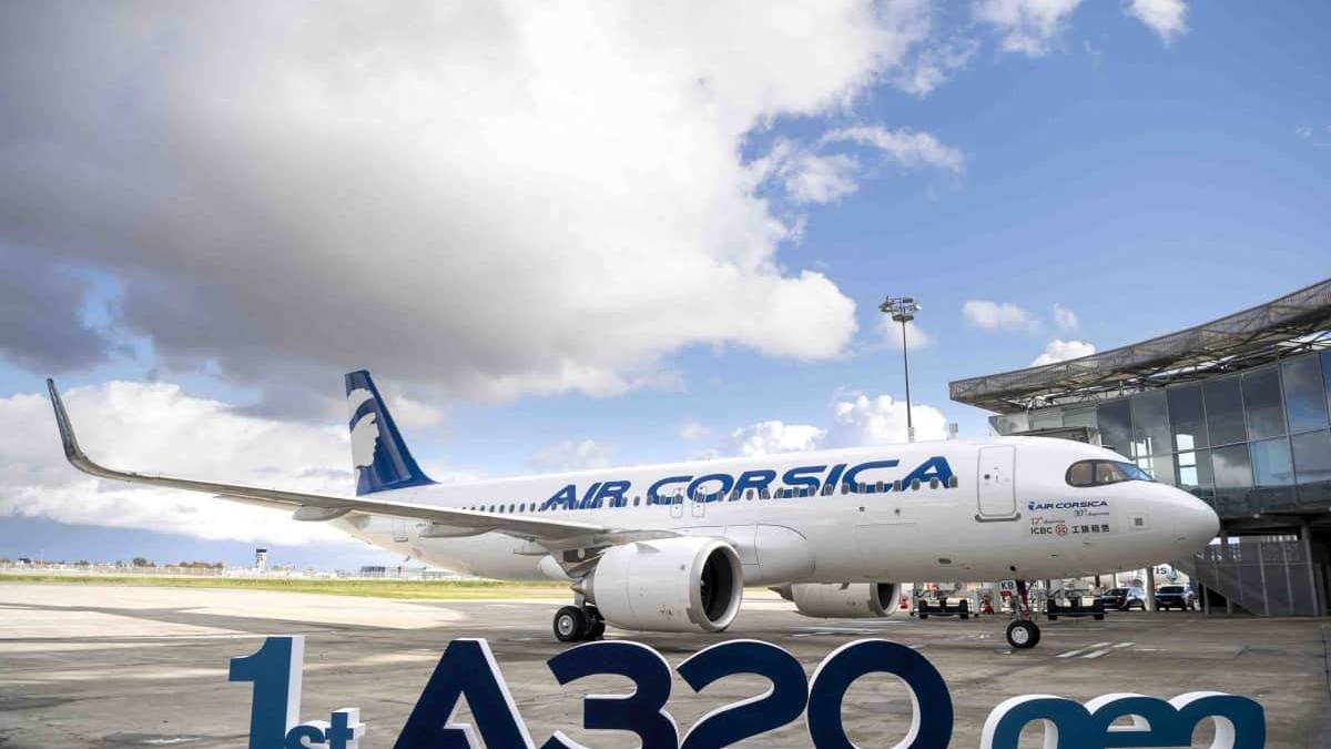 Air Corsica Receives Its First Airbus A320neo