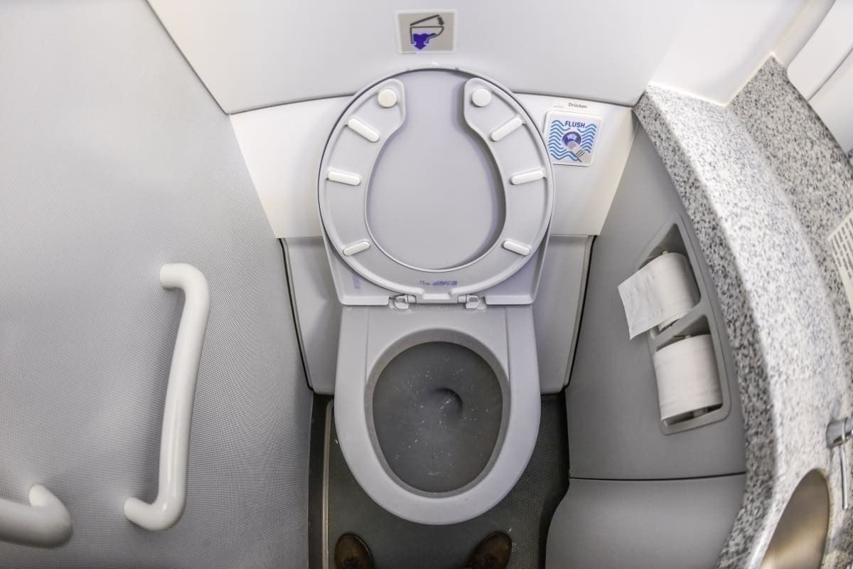 What Happens When You Flush An Aircraft's Toilet?