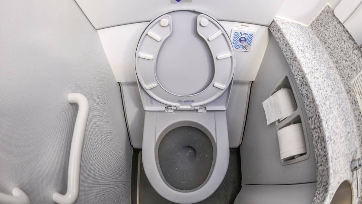What Happens When You Flush An Aircraft's Toilet?