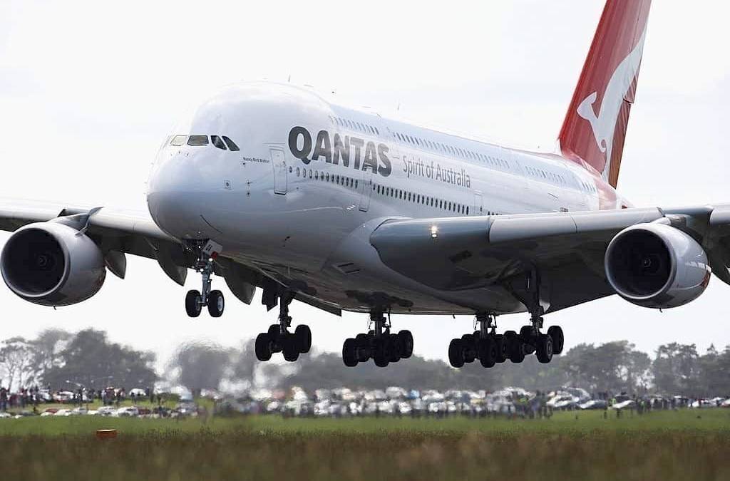 Qantas A380 Makes Noumea Diversion After Bad Weather