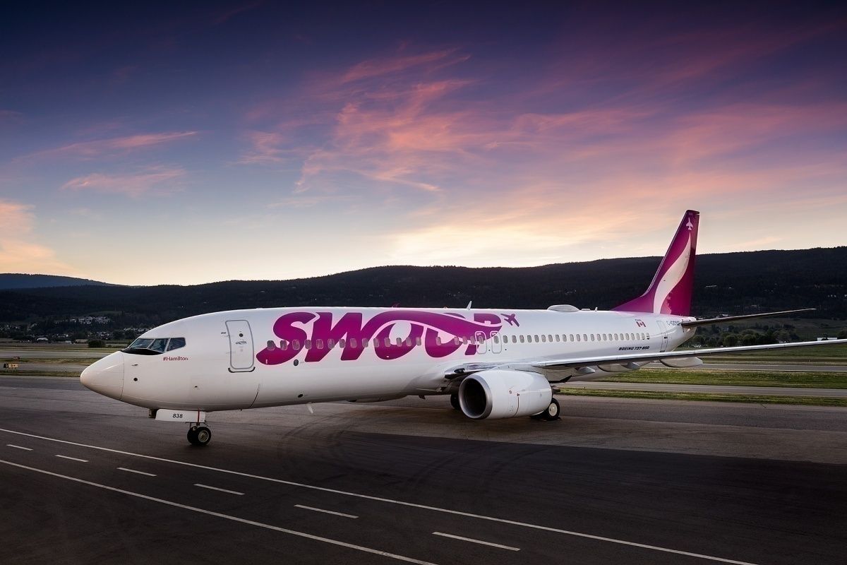 Meet Swoop's Four City Transcontinental Flight Across Canada
