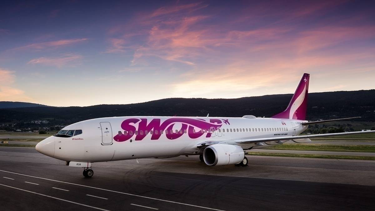 Meet Swoop's Four City Transcontinental Flight Across Canada