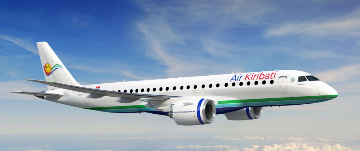 Air Kiribati Takes First Embraer E190-E2