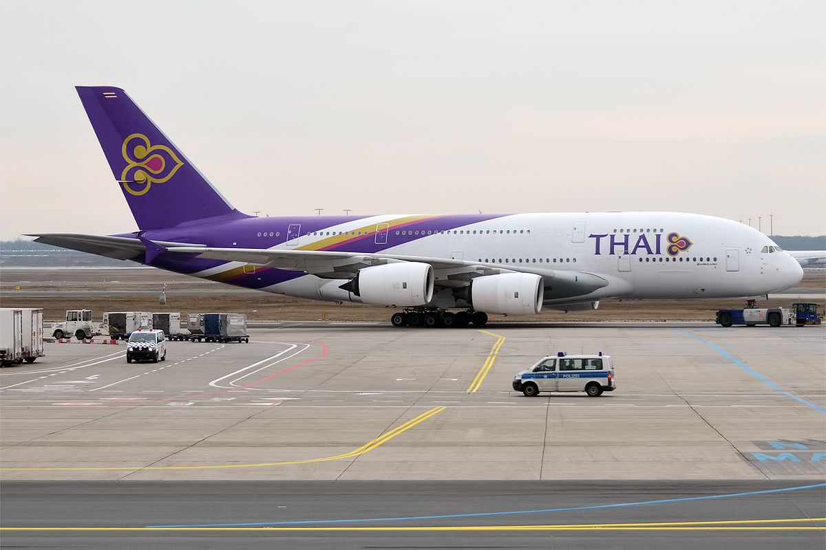 A Thai Airways Diversion Marks The First Airbus A380 Landing At Istanbul Airport